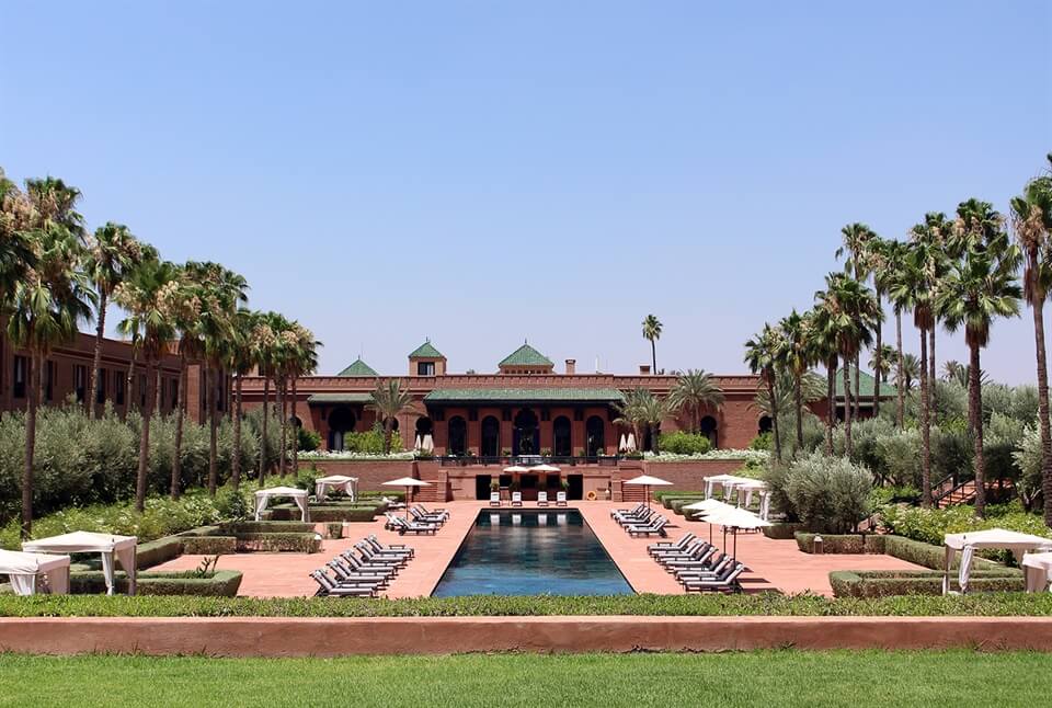 Spend a day by the pool in Marrakech