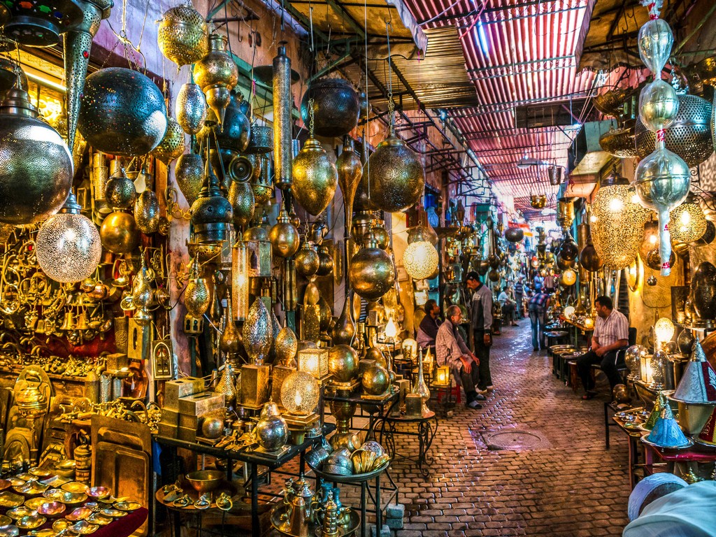 Visit the souks and shop in the medina